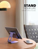 Picture of Lamicall Tablet Stand Adjustable, Tablet Stand : Desktop Stand Holder Dock Compatible with Tablet Such as iPad Pro 9.7, 10.5, 12.9 Air Mini 4 3 2, Kindle, Nexus, Tab, E-Reader (4-13") - Purple
