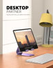 Picture of Lamicall Tablet Stand Adjustable, Tablet Stand : Desktop Stand Holder Dock Compatible with Tablet Such as iPad Pro 9.7, 10.5, 12.9 Air Mini 4 3 2, Kindle, Nexus, Tab, E-Reader (4-13") - Purple