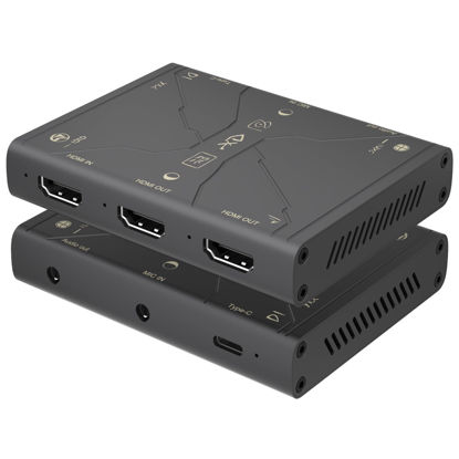Picture of Gamorek 4K Video Capture Card, Stream and Record in 4K30 HDR10,1080P120 with Ultra-Low Latency on PS5, PS4/Pro, Xbox Series X/S, Xbox One X/S,Switch/OLED, Steam Deck,Camera in OBS and More