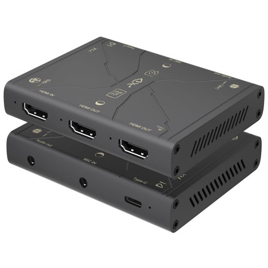 Picture of Gamorek 4K Video Capture Card, Stream and Record in 4K30 HDR10,1080P120 with Ultra-Low Latency on PS5, PS4/Pro, Xbox Series X/S, Xbox One X/S,Switch/OLED, Steam Deck,Camera in OBS and More
