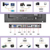 Picture of Hikity 11.6 Inch Small HDMI Monitor 1920x1080P Portable CCTV Monitors with BNC, AVI, VGA, HDMI Input Cable, Remote Control, Built-in Speakers, for PC, CCTV, Security Camera, Raspberry Pi, X-Box