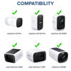 Picture of ALERTCAM 2Pack Wall Mount Compatible with eufyCam 2C/2C Pro, 2/2 Pro, 3C/S300, 3/S330, Also for SoloCam S220/C210, Adjustable Camera Mount Brackets for Eufy Camera Indoor/Outdoor - Black