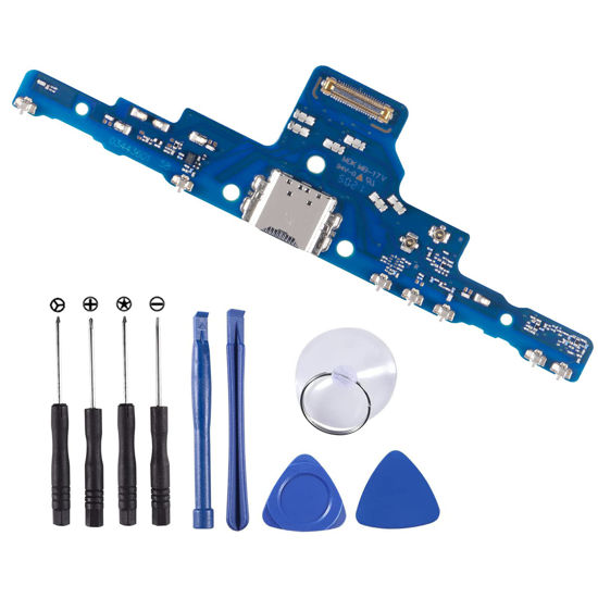 Picture of USB Charging Port Charging Port Flex Cable Replacement for Samsung Galaxy Tab S6 lite 10.4" SM-P610 USB Charger Dock Connector incl Tools