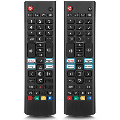 Picture of Universal for LG Smart TV Remote Control Replacement (Pack of 2)
