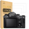 Picture of Mr.Shield [3-Pack] Screen protector for Sony Alpha a7RIII a7RIV A7R3 A9 A7RII A7SII A77II RX100 Camera [NOT fit For A7IV Camera] [Tempered Glass] [Japan Glass with 9H Hardness] Screen Protector