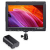 Picture of FEELWORLD FW759 7 Inch DSLR Camera Field Monitor with F550 2200mAh Battery HD Video Assist Slim IPS 1280x800 4K HDMI 1080p
