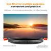Picture of K&F Concept 40.5mm Variable ND2-32 (1-5 Stops) & Circular Polarizing Lens Filter in 1 Adjustable Neutral Density Polarizer Filter with 18 Multi-Layer Coatings for Camera Lens (K-Series)