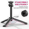 Picture of ULANZI RMT-01 Wireless Shooting Grip & Tripod for Sony, Canon, Nikon & Other Vlog Cameras or Smartphones, Selfie Video Recording Vlogging Accessories Portable Hand Size for Content Creators & Vloggers