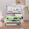 Picture of OPNICE Desk Organizers and Accessories, 2-Tier Computer Monitor Stand for Desk Organizer with Drawer and 2 Pen Holders, Office Desk Accessories Workspace Desktop Organizers for Office Supplies, Green