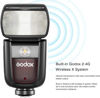Picture of Godox V860III-C for Canon Camera Flash Speedlight Speedlite Light, 76Ws 2.4G TTL HSS 1/8000s,2600mAh Battery,480 Full-Power Flashes, 0.01-1.5s Recycle Time, 10 Levels LED Modeling Lamp Light for Canon
