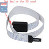 Picture of TF Micro SD to SD Card Extension Cable Adapter Flexible Extender for Car GPS