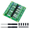 Picture of Freenove Breakout Board for Raspberry Pi 5 / 4B / 3B+ / 3B / 3A+ / 2B / 1B+ / 1A+ / Zero 2 W/Zero W/Zero, Terminal Block Shield HAT with Pin Header, GPIO Status LED