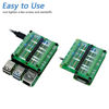 Picture of Freenove Breakout Board for Raspberry Pi 5 / 4B / 3B+ / 3B / 3A+ / 2B / 1B+ / 1A+ / Zero 2 W/Zero W/Zero, Terminal Block Shield HAT with Pin Header, GPIO Status LED