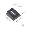 Picture of FocusFoto Upper Quick Release Baseplate QR Plate for DJI Ronin RS3 Mini Gimbal Stabilizer, Compatible with RS2 RSC2 RS3 Pro RS4 Pro Arca-Swiss Standard Camera Tripod Ballhead