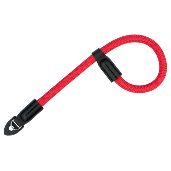 Picture of VKO Camera Wrist Strap, Rope Camera Strap Wrist for DSLR SLR Mirrorless Cameras Hand Strap Red
