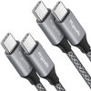 Picture of etguuds USB C to USB C Cable 2ft, 2-Pack 60W USBC to USBC Cord, Type C to C Charger Cable Fast Charging for iPhone 16 15 Pro Max Plus, for Samsung Galaxy S24 S23 S22, for MacBook/iPad, Pixel