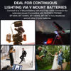 Picture of F1TP D-tap to NP-F550 Dummy Battery Coiled Power Cable for Sony NP NP-F550/770/570 NP-F970 Atomos Ninja Monitor Power LED Light (D-TAP to NP-F550 Dummy Battery)