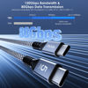 Picture of Dbilida 240W for Thunderbolt 5 Cable 3.3FT, USB C Video Display Cable Support 80Gbps, 120Gbps Bandwidth, 16k@60Hz, 8K@60Hz, 4K@540Hz for Thunderbolt 4/3, iPhone 16/15, USB4, Razer Blade, ACASIS SSD