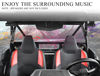Picture of SAUTVS Sport Speaker Enclosures for Polaris RZR XP 1000/XP 4 1000 2024+, Support 6.5" Speakers Rear Seat Speaker Pods Mount Brackets Holders for Polaris RZR XP 1000/XP 4 1000 2024+ Accessories(2PCS)