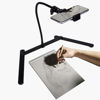 Picture of Photo Copy Pico Projector Stand Overhead Tripod Video Stand Phone Mount Flexible Tabletop Stand for Live Streaming Video Recording Vlog YouTube Teaching Cooking Crafting Demo Drawing Recording