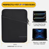 Picture of 9-11 Inch Tablet Sleeve for 11 inch iPad Pro M4 & iPad Air M2 2024, iPad 10th 10.9, iPad 10.2, 10.9 iPad Air 5/4th, 11 inch Samsung Galaxy Tab A9+/ S9 S8 Bag,Black