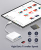Picture of SD Card Reader USB C, WNXSLOAD Memory Card Reader forTF SD Micro SD SD Cards, USB-C Type C SD Adapter Compatible with iPhone 15, Samsung Galaxy, MacBook, iPad and More USB C Devices