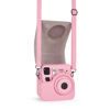 Picture of Phetium Instant mini SE Protective Camera Case Compatible with Instax Mini SE Film Camera, PU Leather Cover Bag with Pocket and Adjustable Shoulder Strap (Pink)