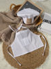 Picture of Ylsteed Newborn Photography Outfits Girl Boy Chef Outfits Infant Baby Photo Shoot Chef Costume Newborn Baby Photography Props Baby Chef Hat Apron Set Newborn Photography Outfits Boy - White