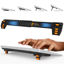 Picture of GPG2 ESC Flip PRO Computer Keyboard Stand for Desktop, Adjustable Keyboard Riser for Apple Magic Keyboard, Extendable Holder for Flat-Back Keyboards Only, Ergonomic Office Desk Accessories