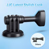 Picture of JJC Stylish 1/4 Tripod Mount Adapter for GoPro Go Pro Hero 13 12 11 10 9 8 7 6 5, DJI Osmo Action 4 3, AKASO, Insta360 Ace Pro and Other Action Cameras on Standard 1/4"-20 Tripod Selfie Stick Monopod