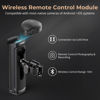 Picture of SMALLRIG Wireless Control Side Handle for SMALLRIG Quick Release Phone Cages, Aluminum Handle Grip with Infinite Rotation, Quick Release Adapter, Remote Control Module and Built-in Cold Shoe - 4402B