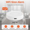 Picture of WiFi Siren Alarm: Smart Home Alarm, Wireless Burglar Alarm for Home Security and Smart Home Automation, 100dB Sounder, Tuya App Control, No Hub Required, Compatible with Alexa, Google Assistant