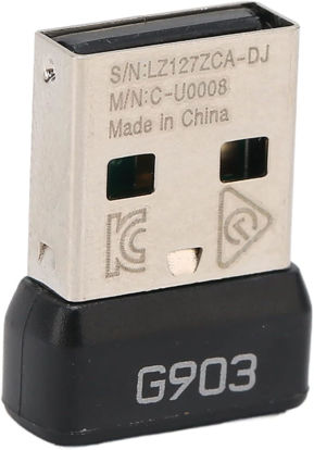 Picture of USB Mouse Receiver, 2.4G USB Dongle Mouse Receiver Adapter Replacement for Logitech Spectrum Mouse (G903)