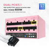 Picture of Vetroo 1000W Pink Power Supply ATX 3.1 Ready Dual PCIe 5.1, 80 Plus Gold Full Modular, Japanese 105°C Capacitors, Eco Mode with 120mm FDB Fan, Compact Size, 10 Year After-Sales Service