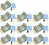 Picture of Easycargo TO-220 TO-247 Heatsink + Insulator/Mounting kit (Screw+Washer+Bushing+Insulator Rubberized Silicone+ Heatsink TO-220) for LM78XX Voltage Regulator, Power MOSFET Transistor 25mmx34mmx12mm