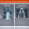 Picture of Holographic Rear Projection Screen: Halloween Projecting Movie Videos Screen,Mounting Foldable and Portable Anti Crease Indoor Projection Double Sided Video Projector Screen (120Inch)