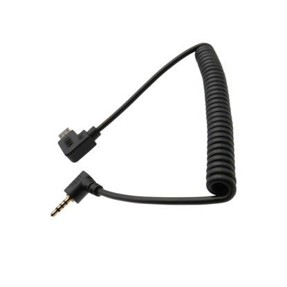 Picture of for Zhiyun Control Cable Spring Cable Camera Shutter Release Cable for Panasonic GH2/ GH3/ GH4 /GH5 /GH5s /G6/ G7/G85/ G9 25cm