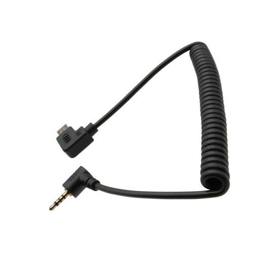 Picture of for Zhiyun Control Cable Spring Cable Camera Shutter Release Cable for Panasonic GH2/ GH3/ GH4 /GH5 /GH5s /G6/ G7/G85/ G9 25cm