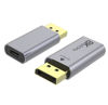 Picture of Qaoquda 8K Displayport to USB C Adapter, 1PCS USB Type C (USB-C) Female to DP Male 8K@60HZ 1008P HD Adapter for New MacBook Pro,Mac Air,Chromebook Pixel(Note:The Cable Must Support 8K)(Silver)