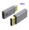 Picture of Qaoquda 8K Displayport to USB C Adapter, 1PCS USB Type C (USB-C) Female to DP Male 8K@60HZ 1008P HD Adapter for New MacBook Pro,Mac Air,Chromebook Pixel(Note:The Cable Must Support 8K)(Silver)