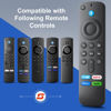 Picture of Voice Remote Control Replacement for Fire-TV-Stick-TV Cube and for Insignia-Toshiba-Pioneer-AMZ Fire Smart TVs