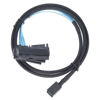 Picture of EDIMS Mini SAS to SAS Cable Breakout Internal Fan-Out HD SFF-8643 to SFF-8482 29Pin with Sata Power for Raid Controller to HDD 1M Length