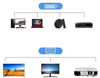 Picture of Displayport to VGA Cable, Dafensoy DisplayPort to VGA Adapter, Gold Plated DP Male to VGA Male Cable, for Connects DP Port from Desktop, Laptop to Monitor, Projector with VGA Port (1.8m/6Feet)