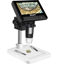Picture of Coin Microscope, Dcorn 4.3" LCD Digital Microscope for Coin Collection Supplies,10X-1000X Coin Magnifier with 8 Adjustable LED Lights for Kids/Adults Coin Error Observation, Windows Compatible