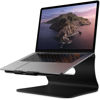 Picture of Bestand Laptop Stand, Aluminum Notebook Holder Riser Heat-Vent for MacBook Air/Pro, Dell, HP, Lenovo, Microsoft Surface, Samsung 11-16 inches Notebook (Black)