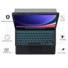 Picture of for Samsung Galaxy Tab S9 FE+/ S9+ /S10+ 12.4 inch Keyboard Case: 7 Color Backlit Detachable Smart Tablet Keyboard Cover with Touchpad - Tab S9 FE Plus / S9 Plus 12.4" Keyboard Case with S Pen Holder