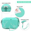 Picture of Supmay Hard Carrying Case for Fujifilm Instax Mini EVO Instant Camera, Instax Mini Printer Travel Storage Case with Zipper Mesh Pocket Can Store USB Cables, Film or Other Small Accessories, Green
