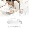 Picture of seenda Wireless Mouse, 2.4G Noiseless Mouse with USB Receiver Portable Computer Mouse for PC, Tablet, Laptop - Pure White