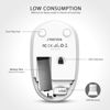 Picture of seenda Wireless Mouse, 2.4G Noiseless Mouse with USB Receiver Portable Computer Mouse for PC, Tablet, Laptop - Pure White