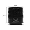 Picture of 7artisans 55mm F1.4 APS-C Manual Fixed Lens for M4/3 Mount Cameras Panasonic G1 G2 G3 G4 G5 G6 G7 GF1 GF2 GF3 GF5 GF6 GM1 Olympus EMP1 EPM2 E-PL1 E-PL2 E-PL3 E-PL5